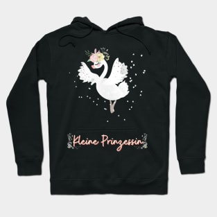 Schwan Tanz Kleine Prinzessin Blumen Süß Hoodie